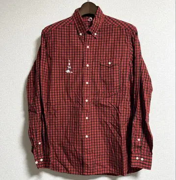 Mountain Research 18ss 애니멀 자수 버튼 다운 셔츠