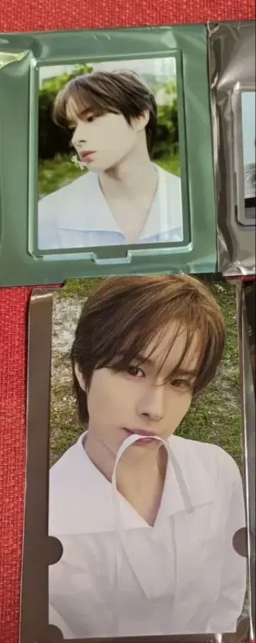 TWS 경민 아크릴 스탠드 티켓 트레이딩 카드