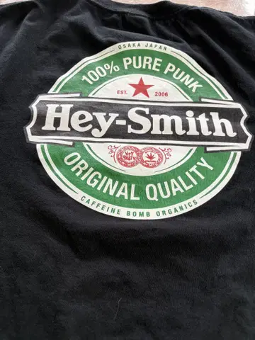 Hey-Smith 100% PURE PUNK 티셔츠 XL