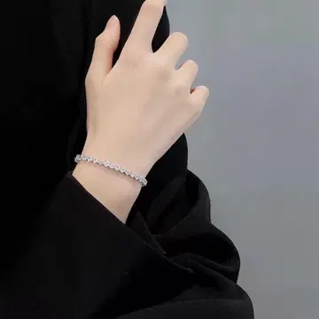 크리스탈 큐빅 팔찌