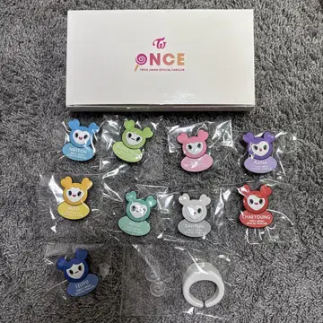TWICE 팬클럽 계속 가입 혜택 응원봉 데코레이션 반지