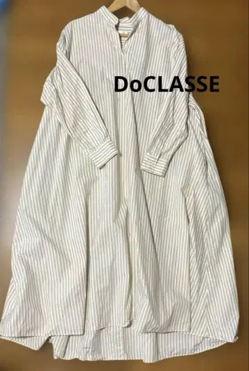 두클라쎄 DoCLASSE 스트라이프 롱 원피스 L 사이즈