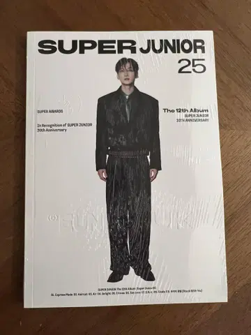 SUPER JUNIOR25 photo book ver. 은혁