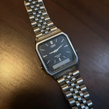 CASIO AQW-55 아나데지 손목시계 작동 미확인
