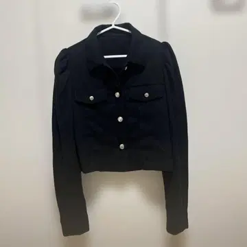 cocodeal 블랙 크롭 자켓