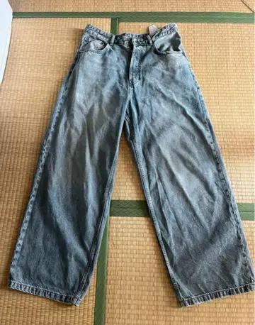 자라 와이드 레그 데님 EUR36
