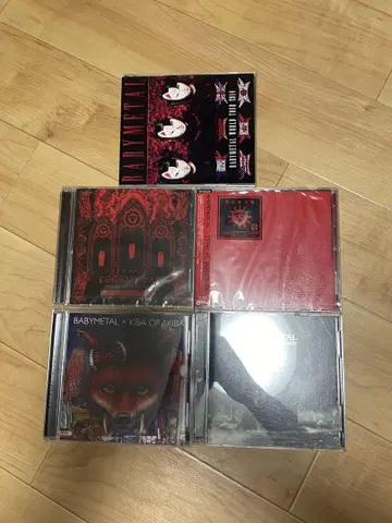 babymetal CD 5장 세트