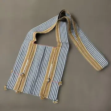 (태국 잡화) 카렌족 손으로 짠 미니백 로얄 프로젝트