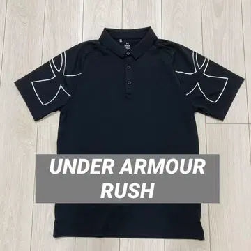 Under Armour 블랙 피케 셔츠