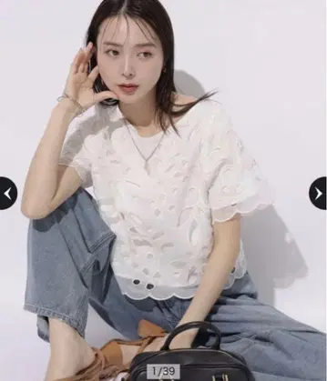 Mystrada 자수 블라우스