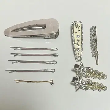 헤어핀 묶음 판매 10개 세트