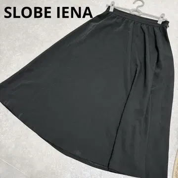 SLOBE IENA 슬로브 이에나 플레어 스커트 블랙 L 사이즈