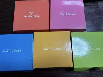 PEKO 유리 피규어 5개 상자 세트 판매