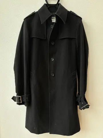 00s KATHARINE HAMNETT LONDON 벨로아 트렌치코트