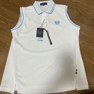 Orobianco 슬리브리스 피케 셔츠 42 화이트