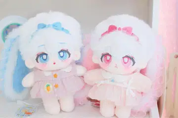 2개 세트 10cm 무속성 봉제 인형 본체 목화 인형 한국 봉제 인형