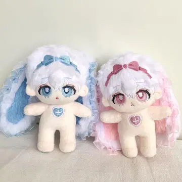 2개 세트 10cm 무속성 봉제 인형 본체 목화 인형 한국 봉제 인형