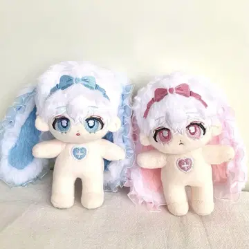 2개 세트 10cm 무속성 봉제 인형 본체 목화 인형 한국 봉제 인형