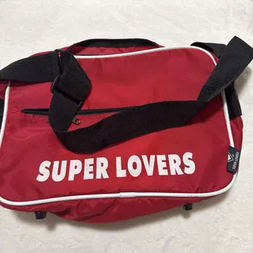 SUPER LOVERS 숄더백 레드