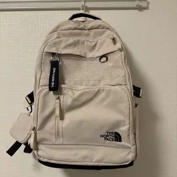 THE NORTH FACE 백팩 크림색