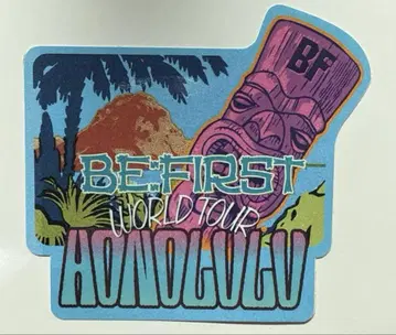 BE:FIRST World Tour 스티커 하와이 호놀룰루