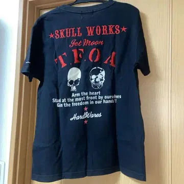 스컬 워크스 반팔 티셔츠 crows L 사이즈 SKULL WORKS
