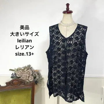 32 새상품급 빅 사이즈 leilian 레리안 레이스 베스트