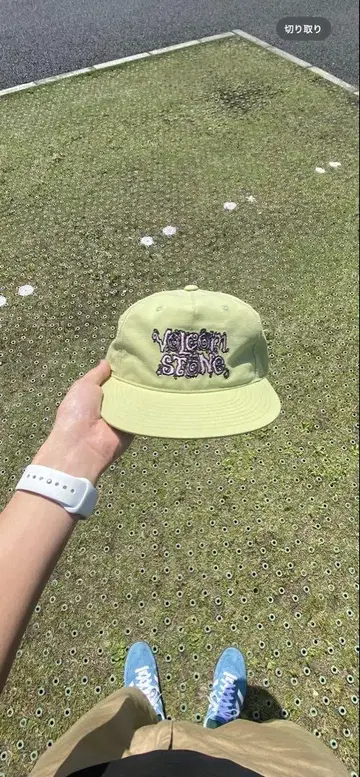 VOLCOM 라임 그린 캡 O/S