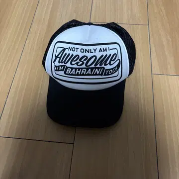 트래커 캡 NOT ONLY AM AWESOME