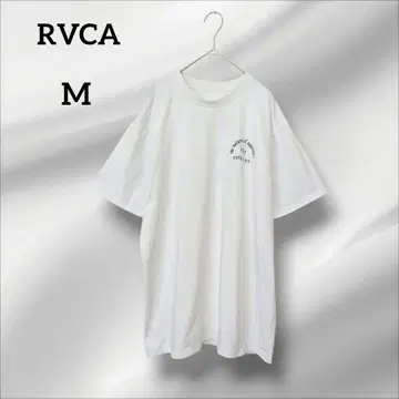 RVCA 티셔츠 프론트 프린트 화이트 M