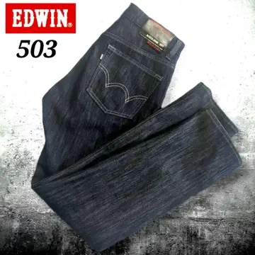 EDWIN 503 일본제 새상품급 와일드 파이어 데님 팬츠 34