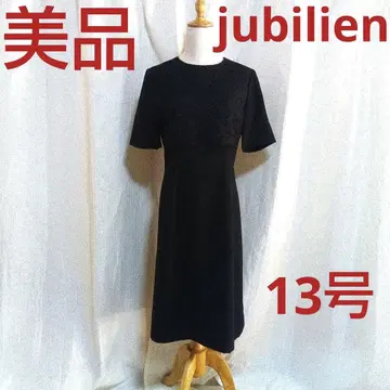 새상품급 블랙 포멀 원피스 꽃무늬 하치부츠 관혼상제 장례식 13호