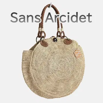 미사용품 Sans Arcidet 산 아르시데 바스켓백 서클백