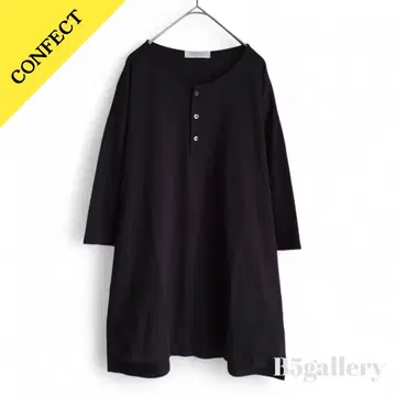 CONFECT 02222-0047-1 헨리넥 반팔 풀오버