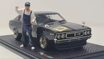1/18 Laurel 2000SGX 퍼플 Mr.Sata와 함께