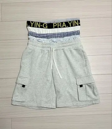 praying Club Boxer Shorts 하프 팬츠 XL 정품