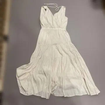 AZUL by moussy 화이트 롱 원피스