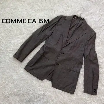 콤사 테일러드 자켓 빈티지 데미지 싱글 버튼 수트