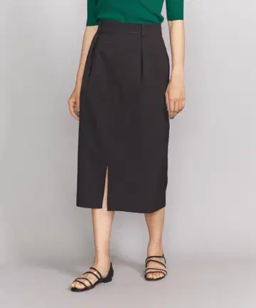 BEAUTY&YOUTH UNITED ARROWS 린넨 혼방 타이트 스커트