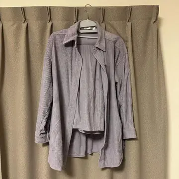 MOUSSY 라벤더 셋업 사이즈 1 팬츠 자켓