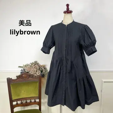 39 새상품급 lilybrown 블랙 원피스