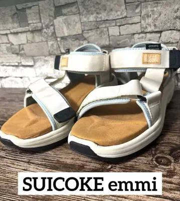 잡지 게재 SUICOKE emmi 에미 스이코크 콜라보 스포츠 샌들
