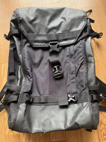TIMBUK2 블랙 백팩 중형