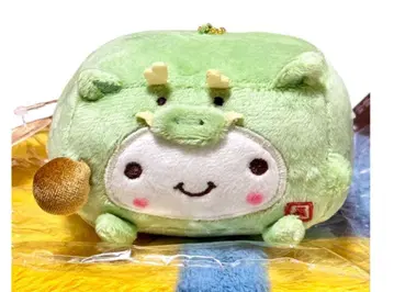 한나리 두부 타츠 봉제 인형 공 체인 포함 마스코트