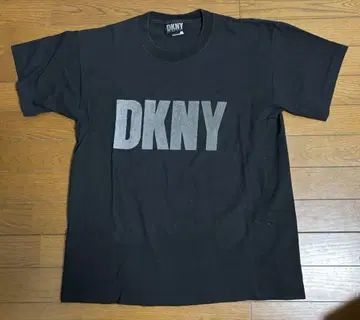 90s USA제 Dana Carvin DKNY 티셔츠 블랙