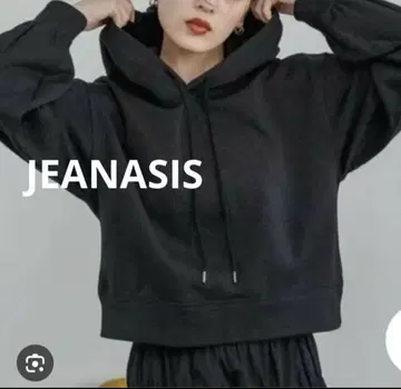 JEANASIS 라메 숏 후디