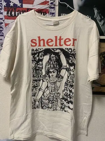 shelter 티셔츠 L 사이즈