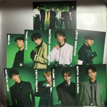 FANTASTICS 트레이딩 카드 컴프 세트