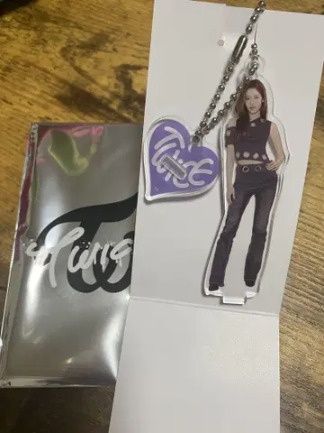 TWICE this is for sana 아크링 키링 혜택 트레이딩 카드