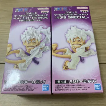원피스 월드 콜렉터블 기어 5 초기판 메탈릭 세트